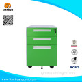 Modern office Steel Office Movable 3 Drawer Filling Cabinet